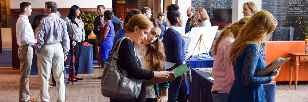 Ag Elite Students in the Alumni Building, Auburn's Campus Event